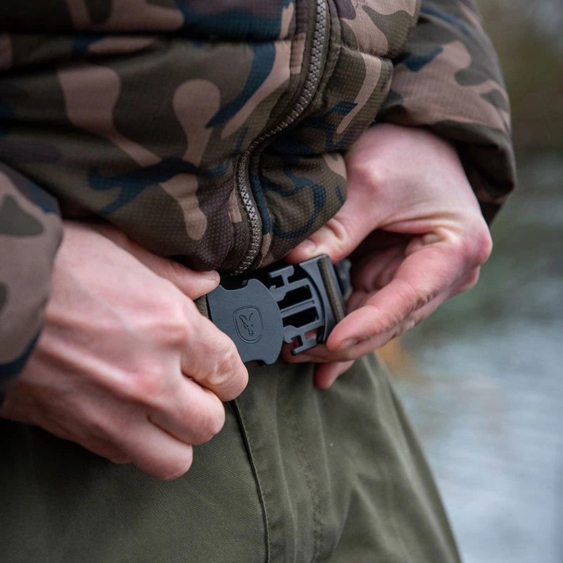 Fox Khaki Elasticated Belts